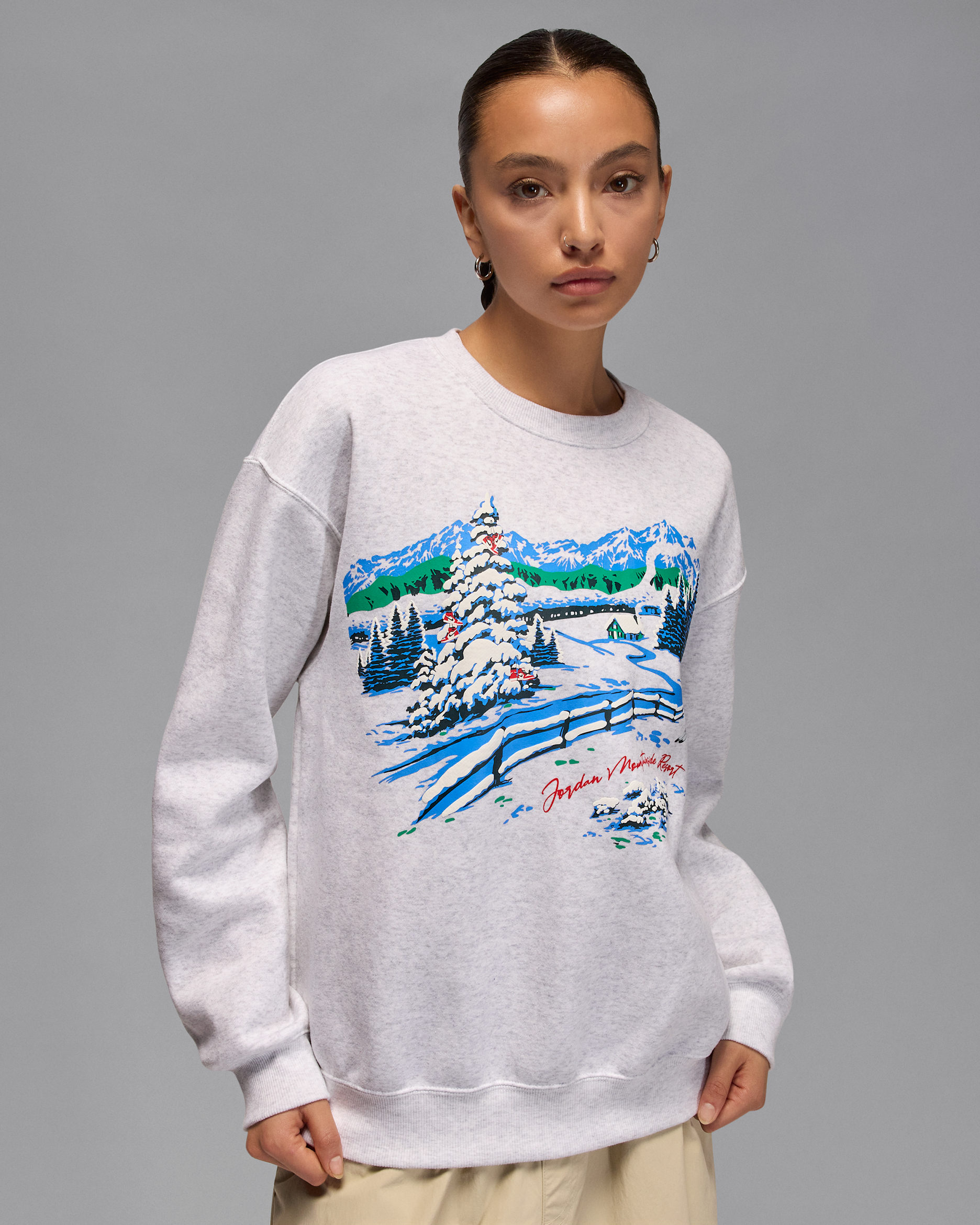 Jordan Brooklyn Fleece Women's Crew-Neck Sweatshirt. Nike SI